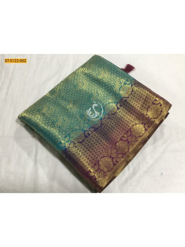 Banaras soft silk sarees - Image 2