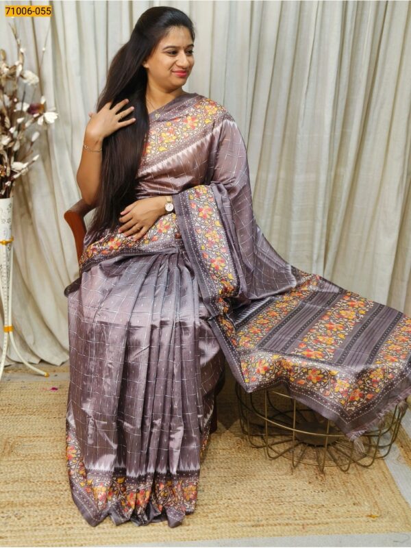 Butter Crape Silk Saree