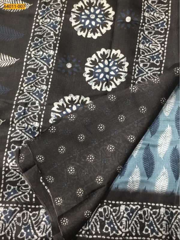 Bhagalpur Fancy Soft Silk Printed Saree - Image 2