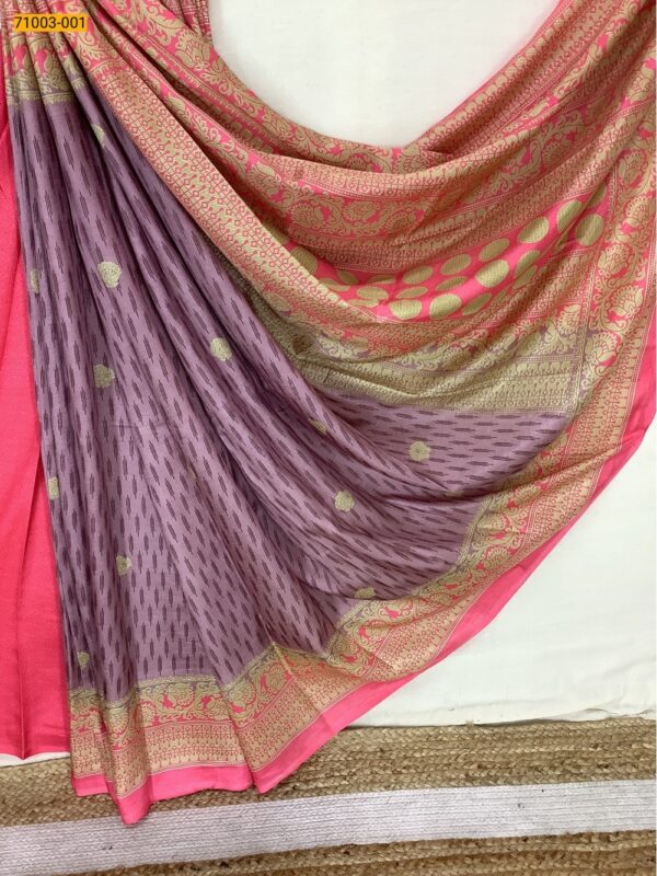 Butter Crape Silk Saree - Image 2