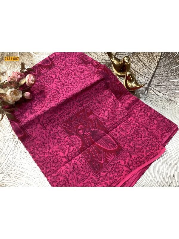 KalamkariPrinted Cotton Saree